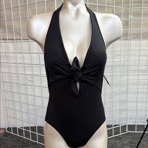 Vince Camuto Black One-Piece Swimsuit SZ 8